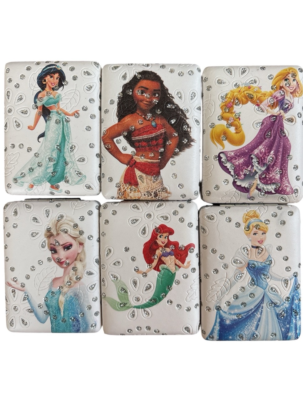 Disney Princess Hard Case Crystal Double Sided Mirrors